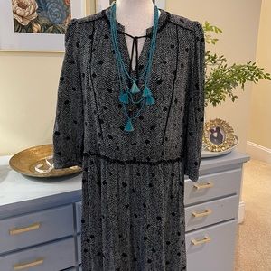Anthropologie Maeve Galen Midi Dress, size Medium.